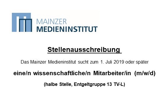 Stellenausschreibung