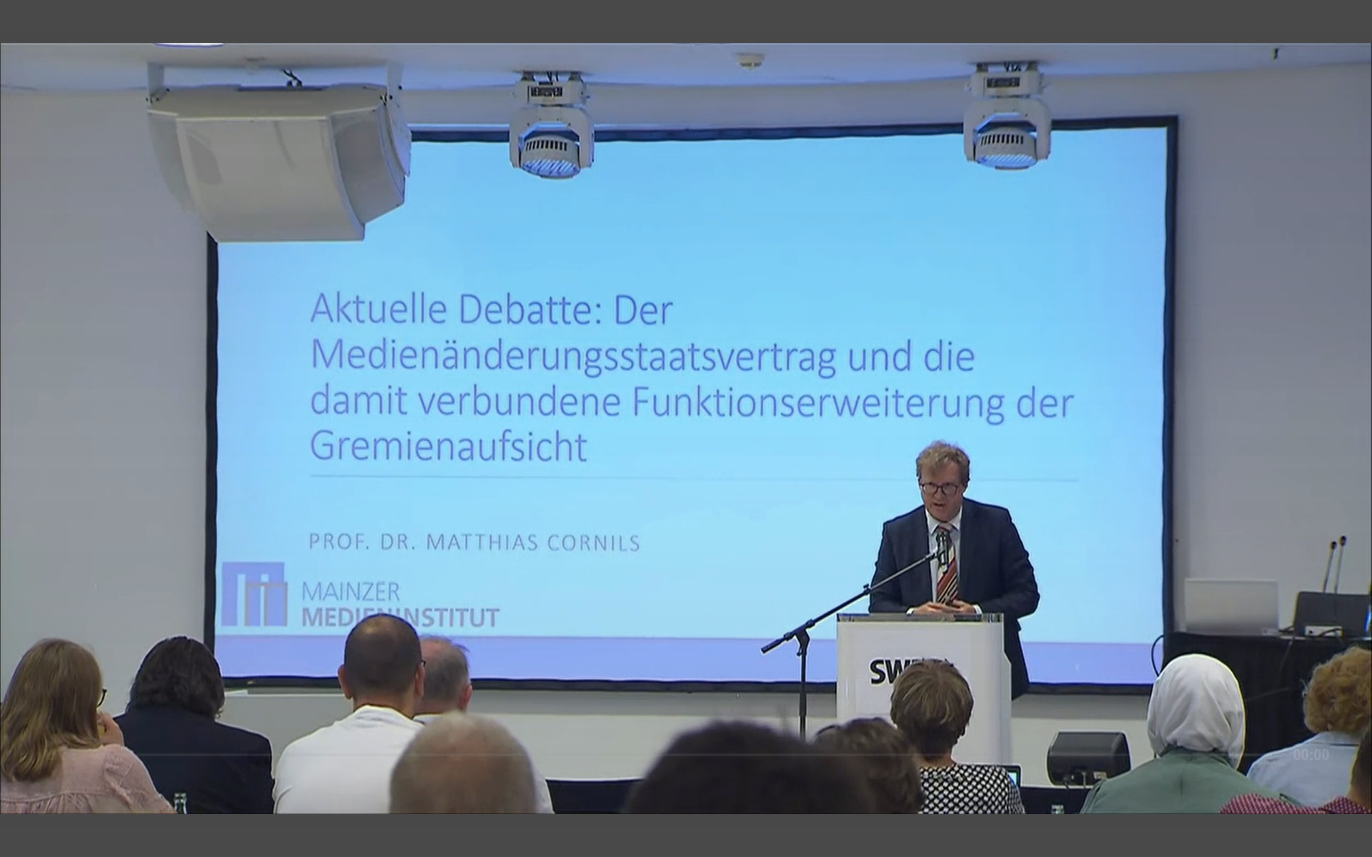 Prof. Cornils zur Gremienaufsicht im öffentlich-rechtlichen Rundfunk – Vortrag für den SWR-Rundfunkrat