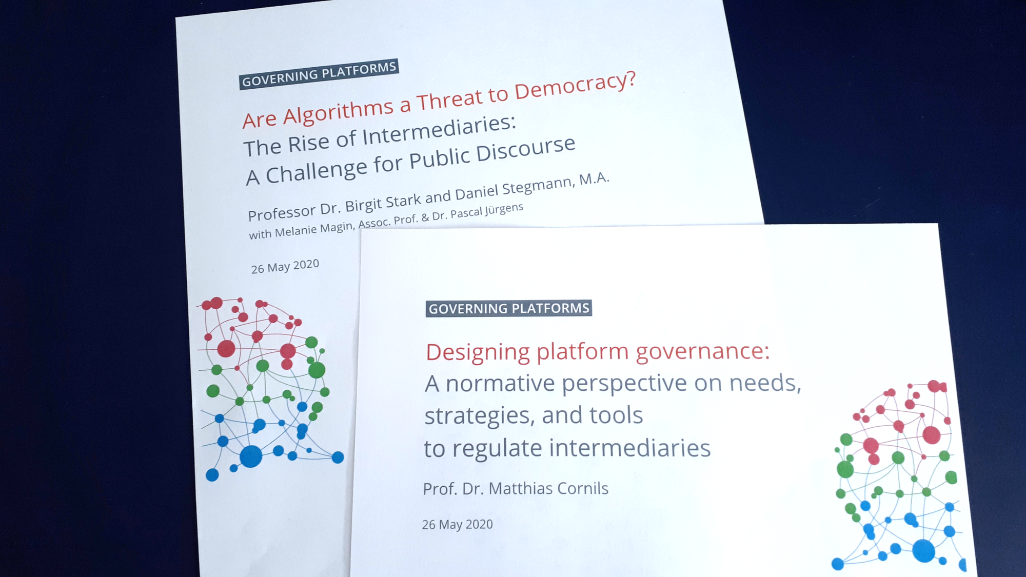 Transparenz als Schlüsselnorm bei der Regulierung von Digitalkonzernen: Zwei neue Gutachten veröffentlicht
