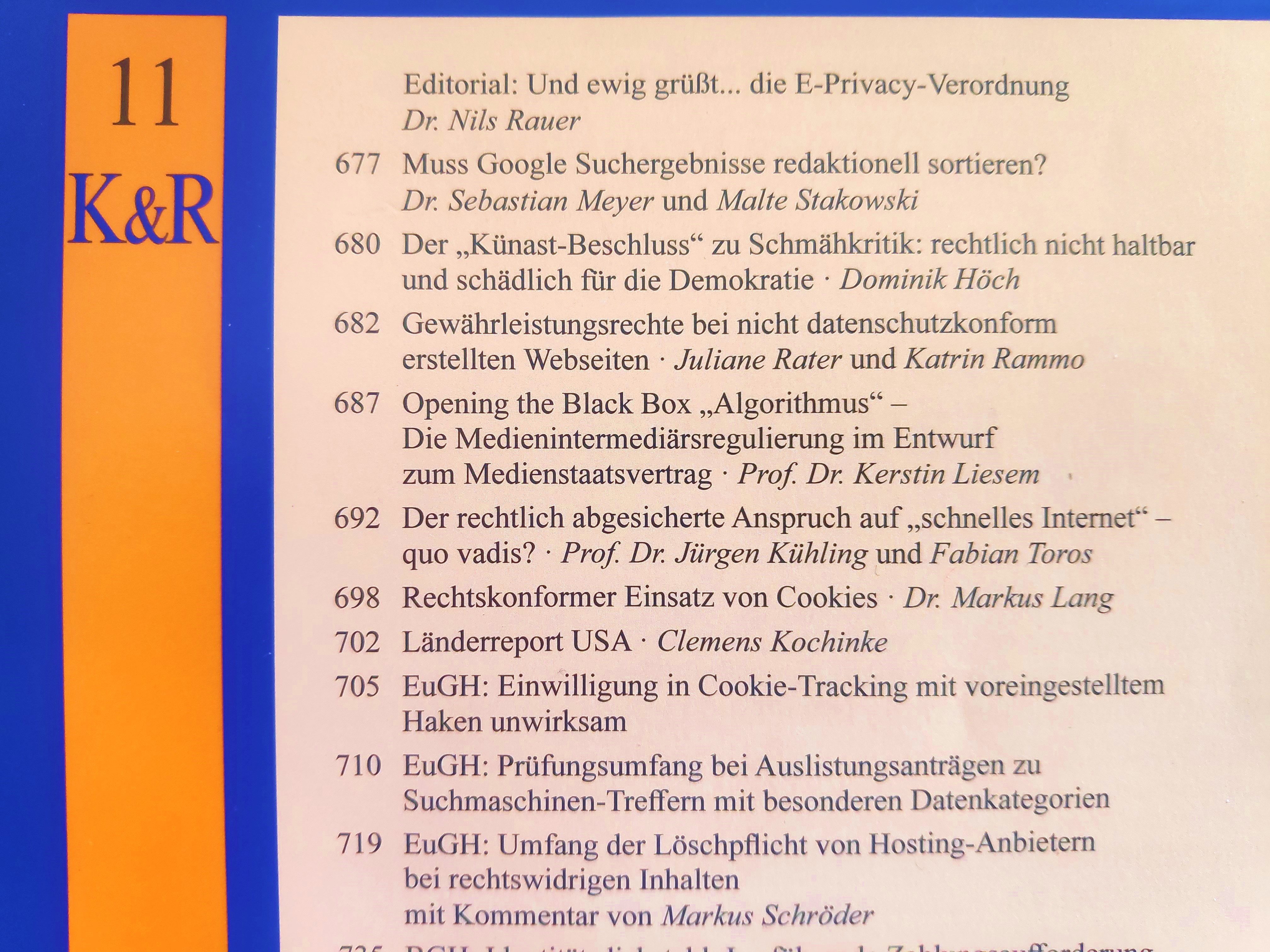 Die Regulierung von Medienintermediären im 2. Diskussionsentwurf zum Medienstaatsvertrag: Ein Beitrag aus rechtswissenschaftlicher Sicht